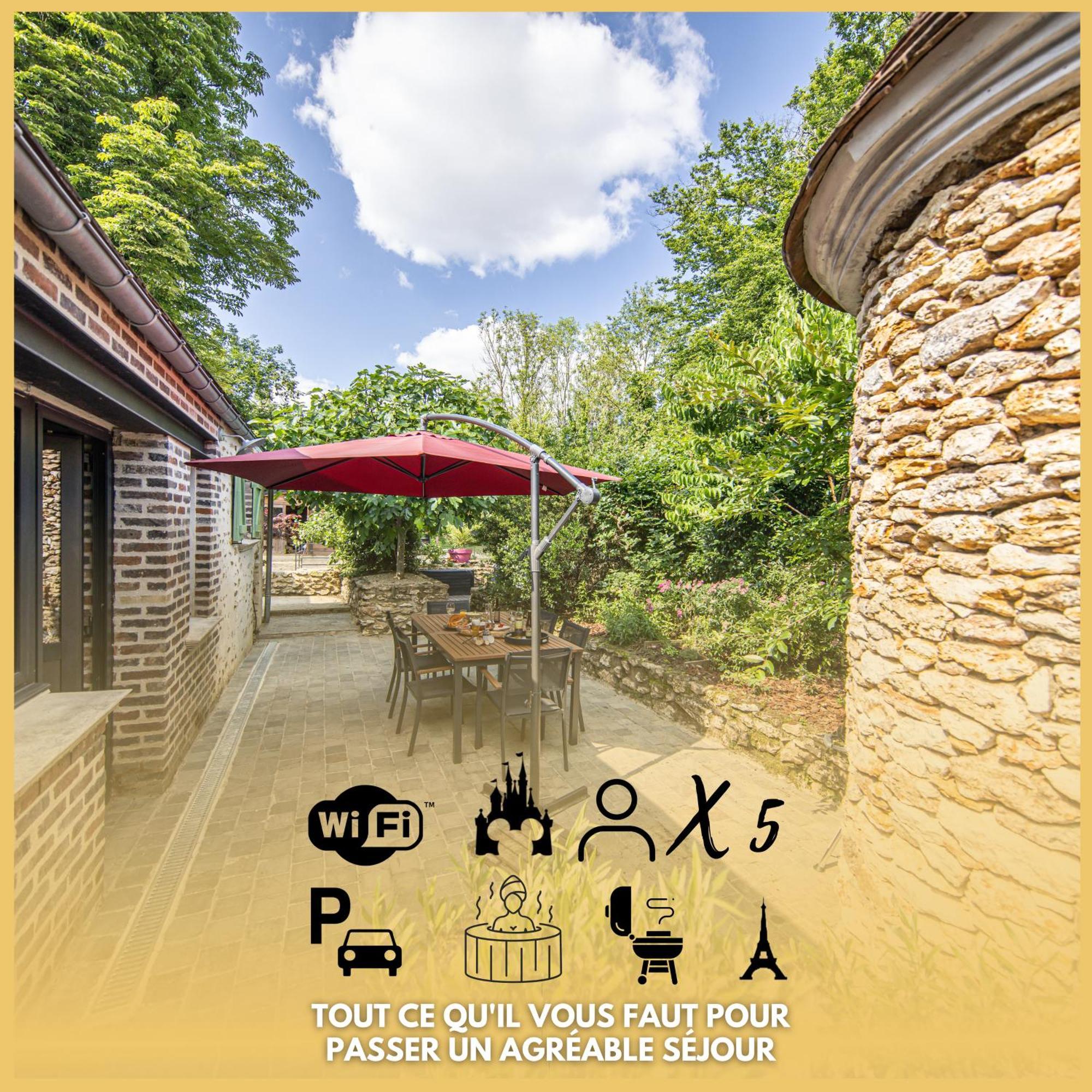 Le Ru De Biche - 20Min Disney - Spa Du 01 05 Au 01 11 - Paisible Guerard Екстер'єр фото
